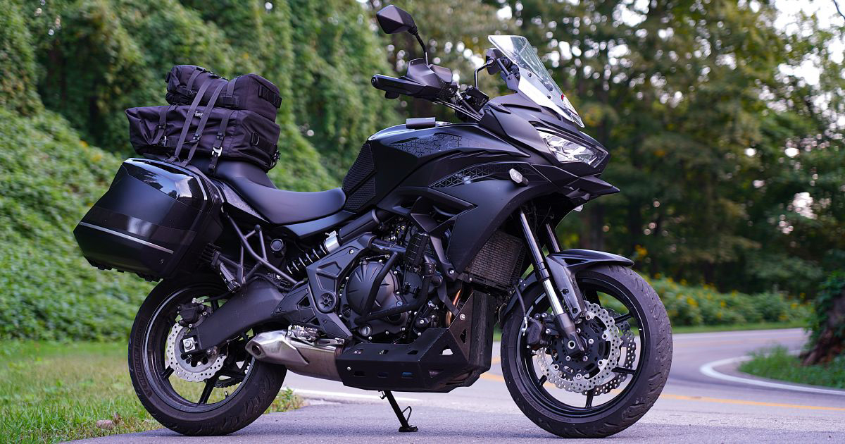 Motorcycle road trip supplies and long-distance travel gear