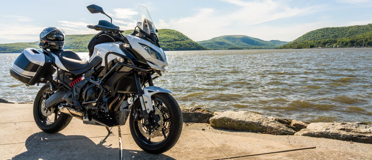 Kawasaki Versys 650 Hudson River Hudson Valley NY