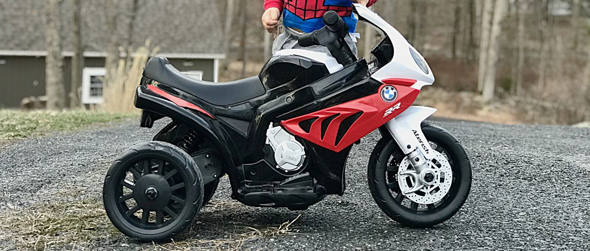 Licensed BMW 6V toddler ride-on motorcycle